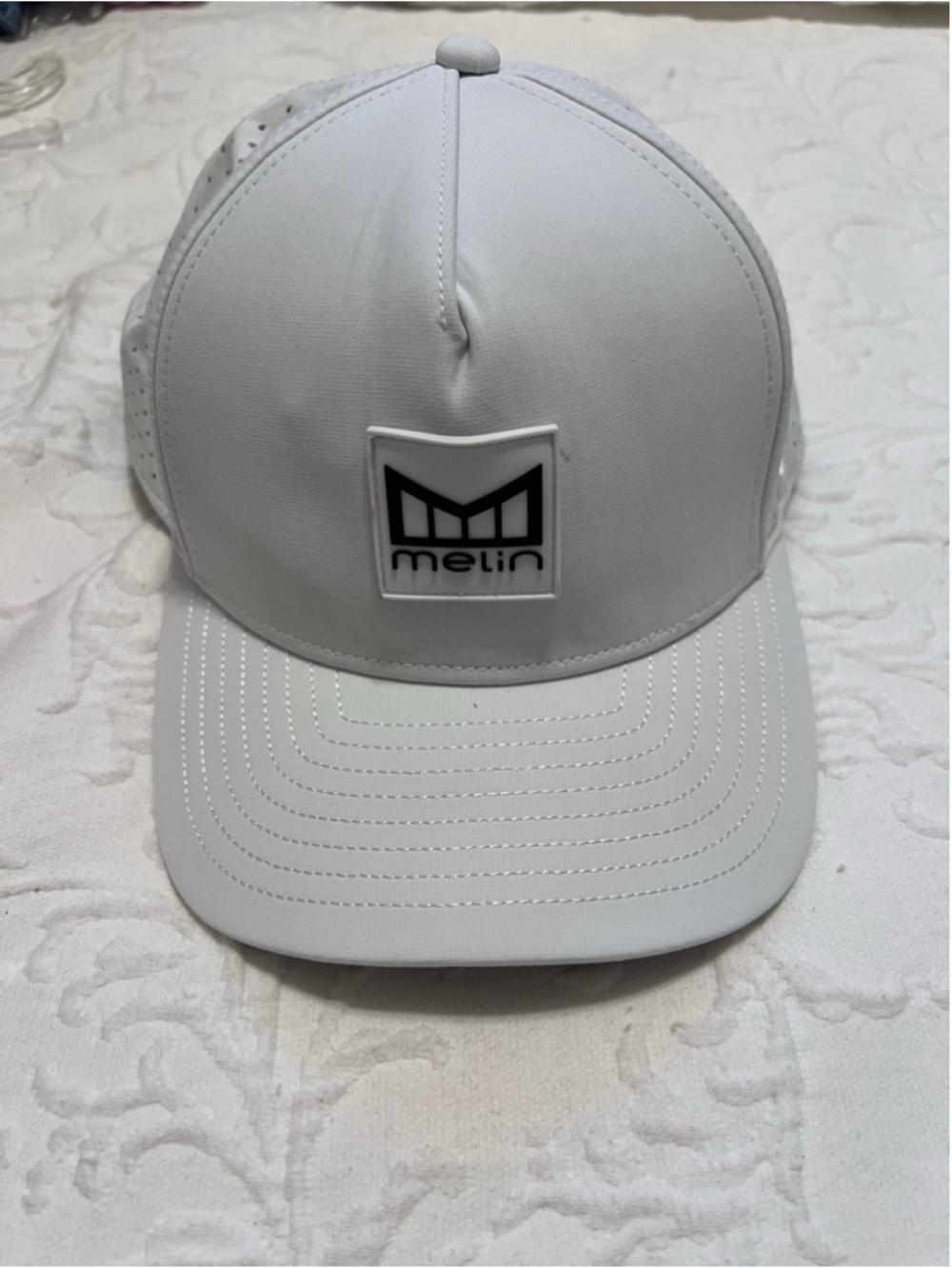 Men's Melin Odysea Stacked Hydro Hat Classic Size White